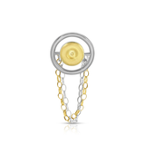 Reversible Bullseye Brooch