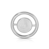 Reversible Bullseye Brooch