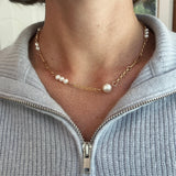 Bubble Patchwork Necklace