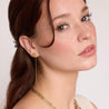 Spool Stud Threader Earrings