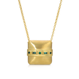 Pillow Pendant Necklace