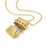 Pillow Pendant Necklace