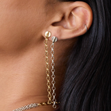 Hooked Stud Earrings