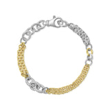 Patchwork Chain Bracelet