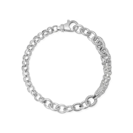 Patchwork Chain Bracelet
