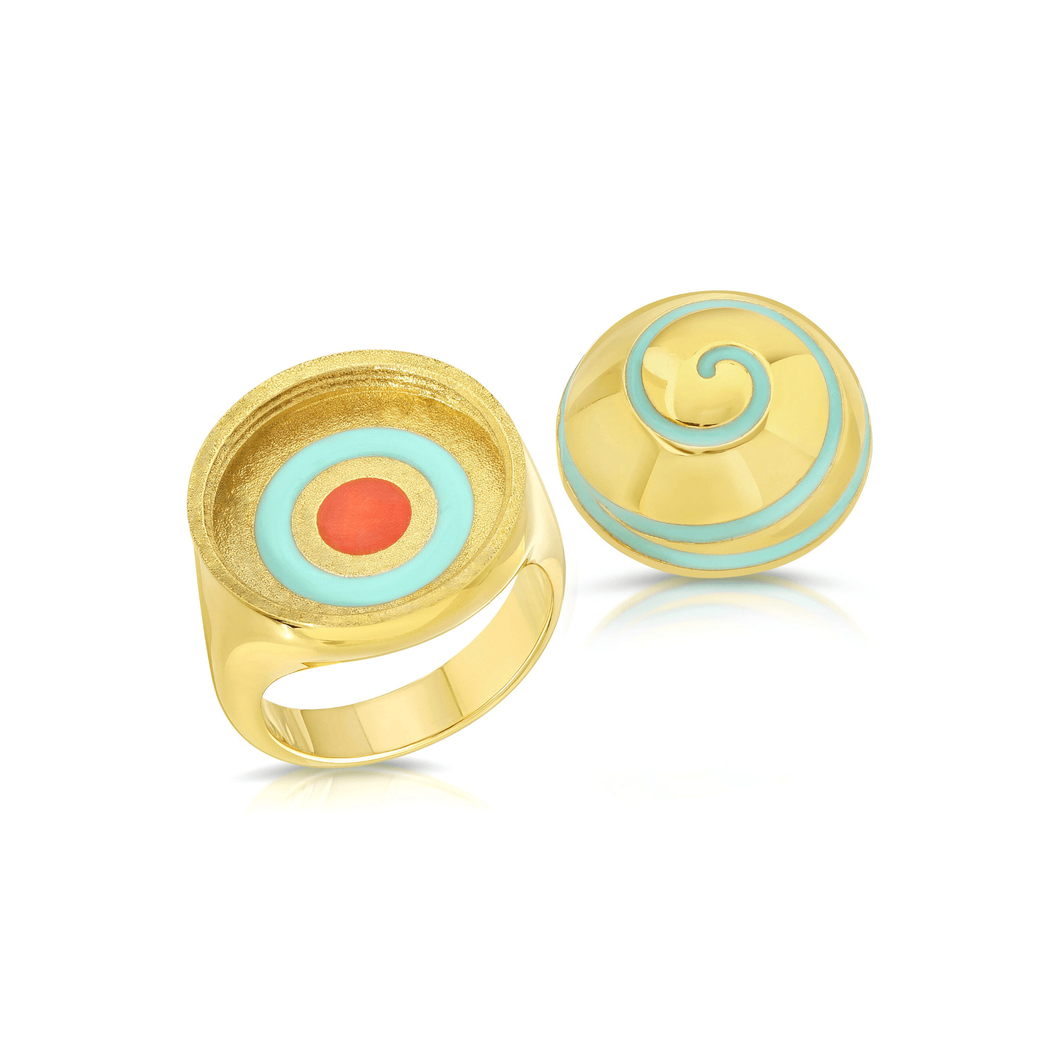 Swirl Pillbox Ring - Monbouquette