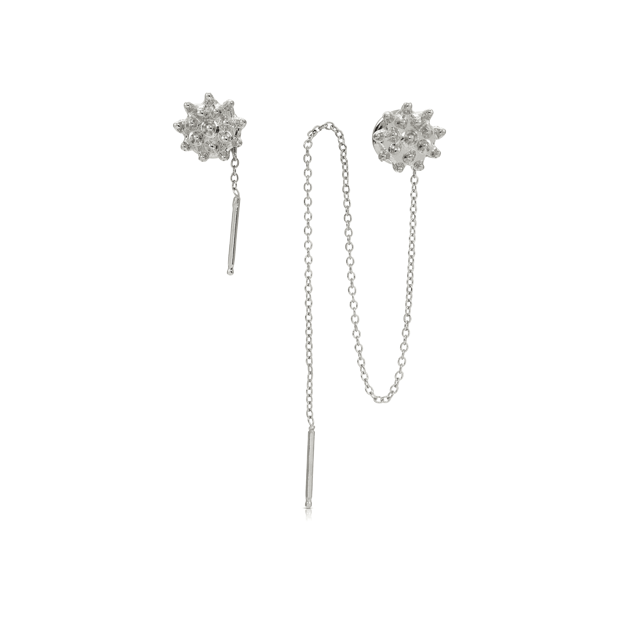 Spool Stud Earrings - Monbouquette