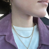 Reversible Coin Necklace - Monbouquette