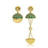 Disco Hatch Earrings - Monbouquette