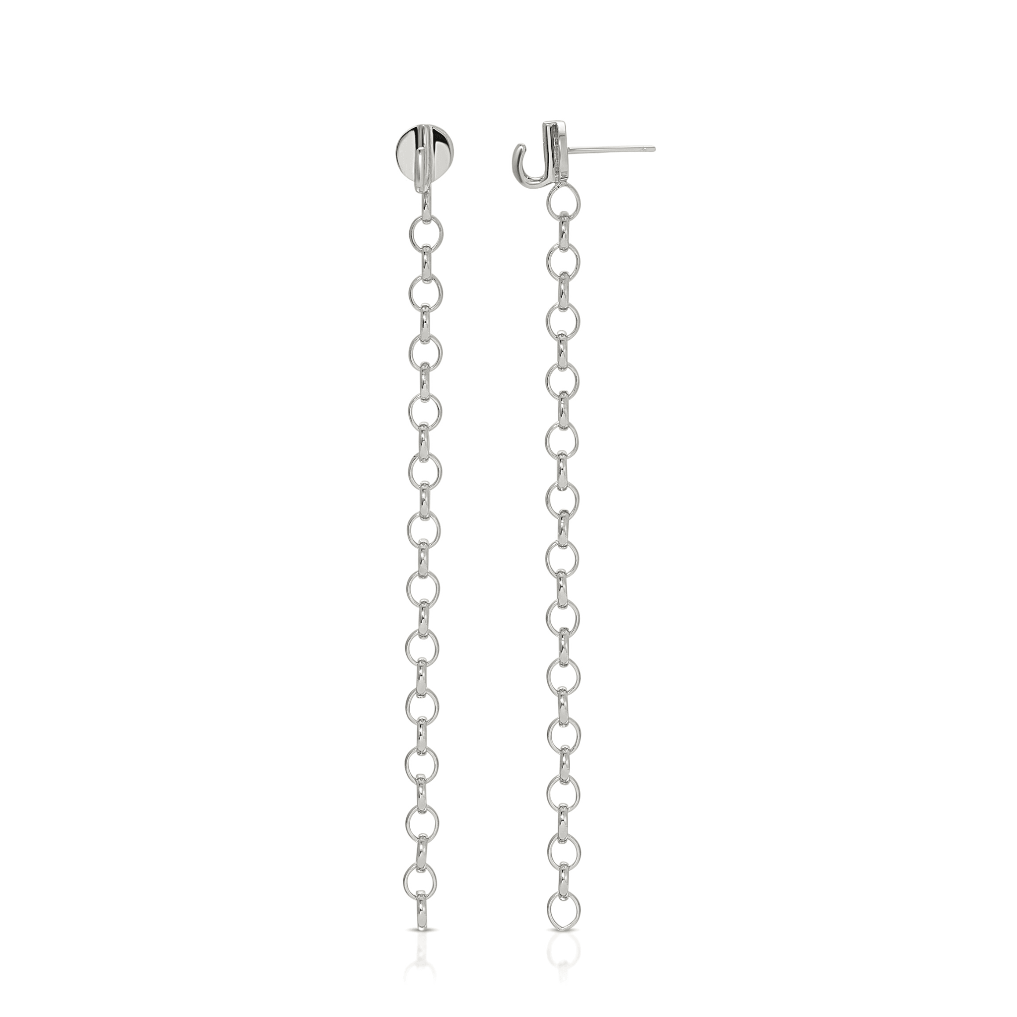 Hooked Stud Earrings - Monbouquette