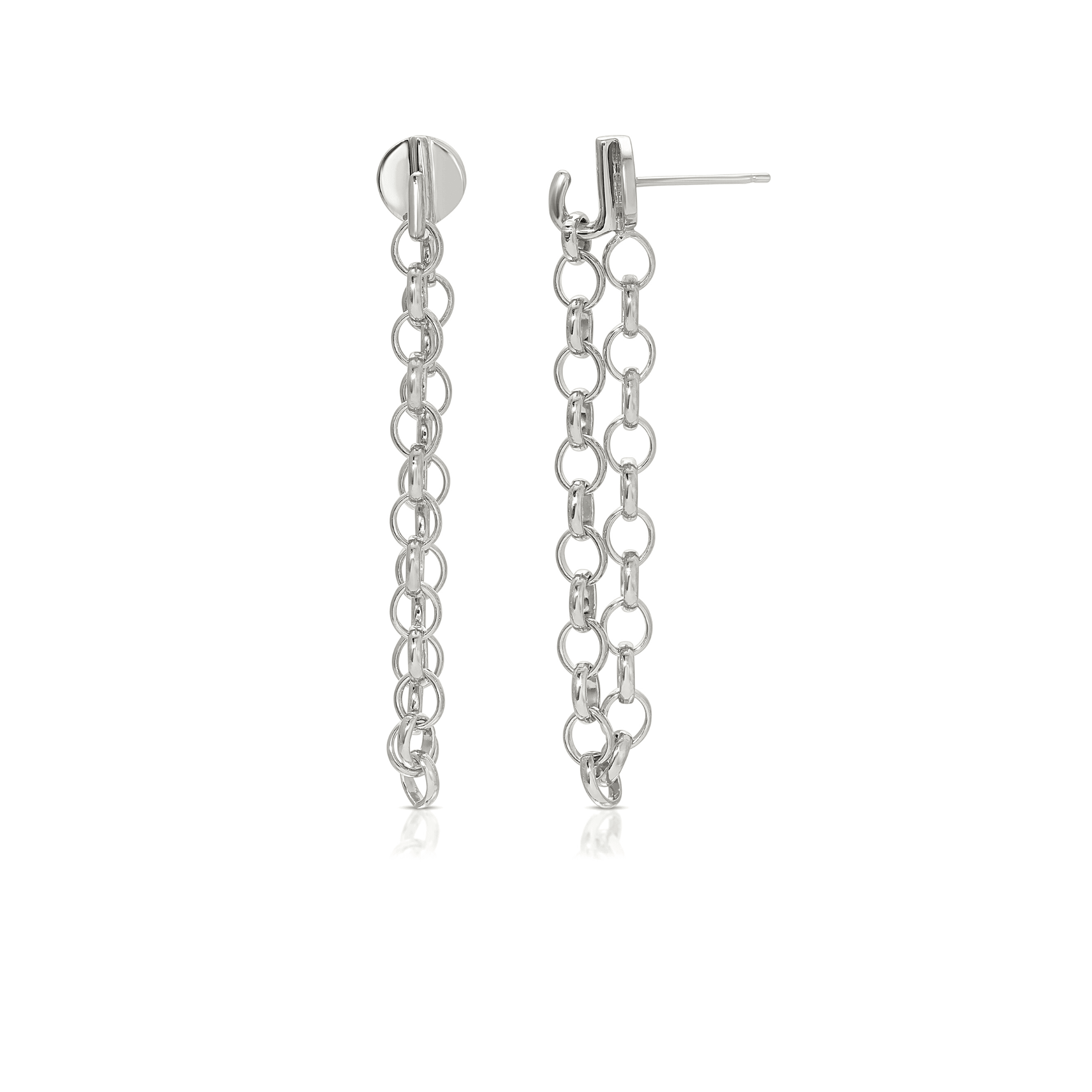 Hooked Stud Earrings - Monbouquette