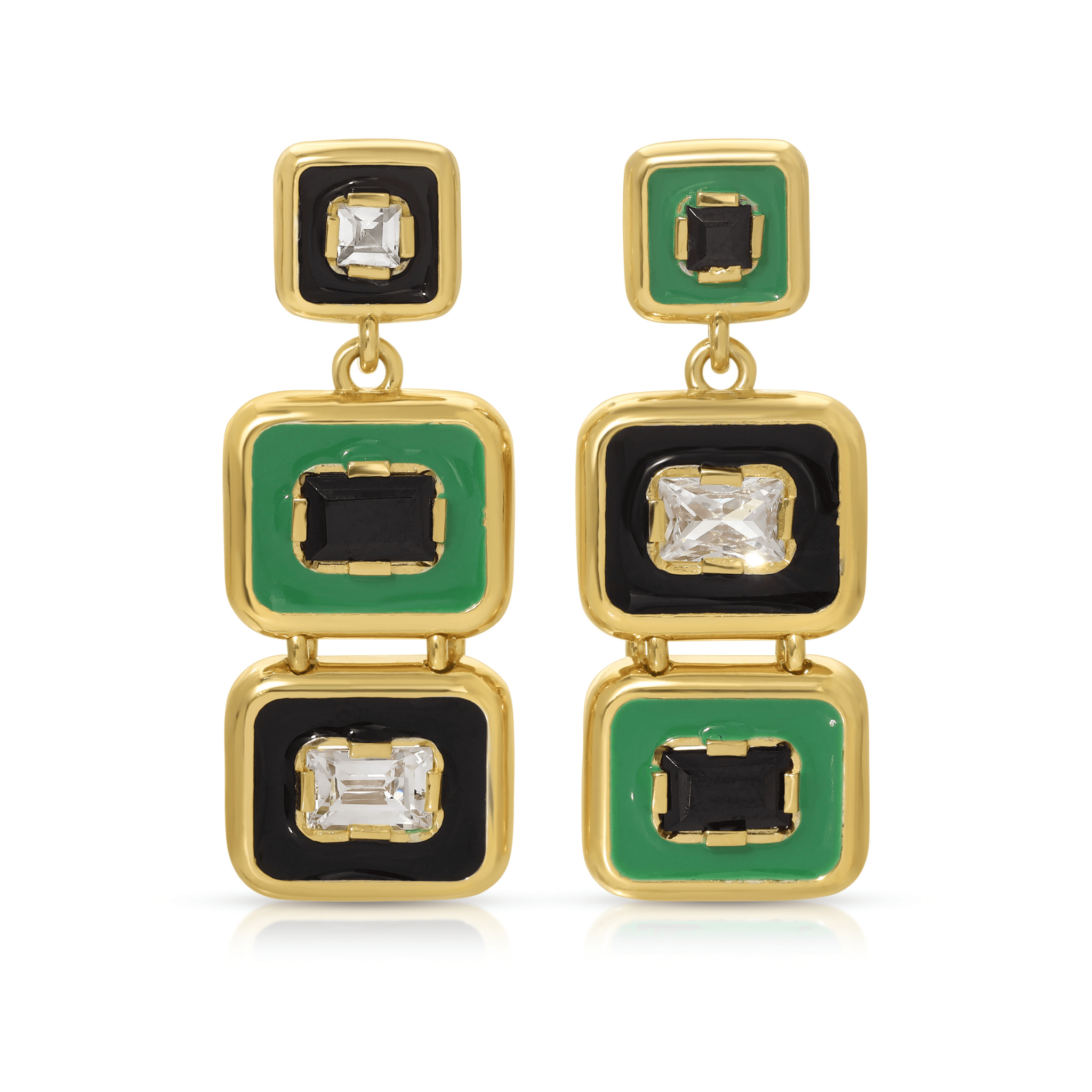 Snap 2025 back earrings