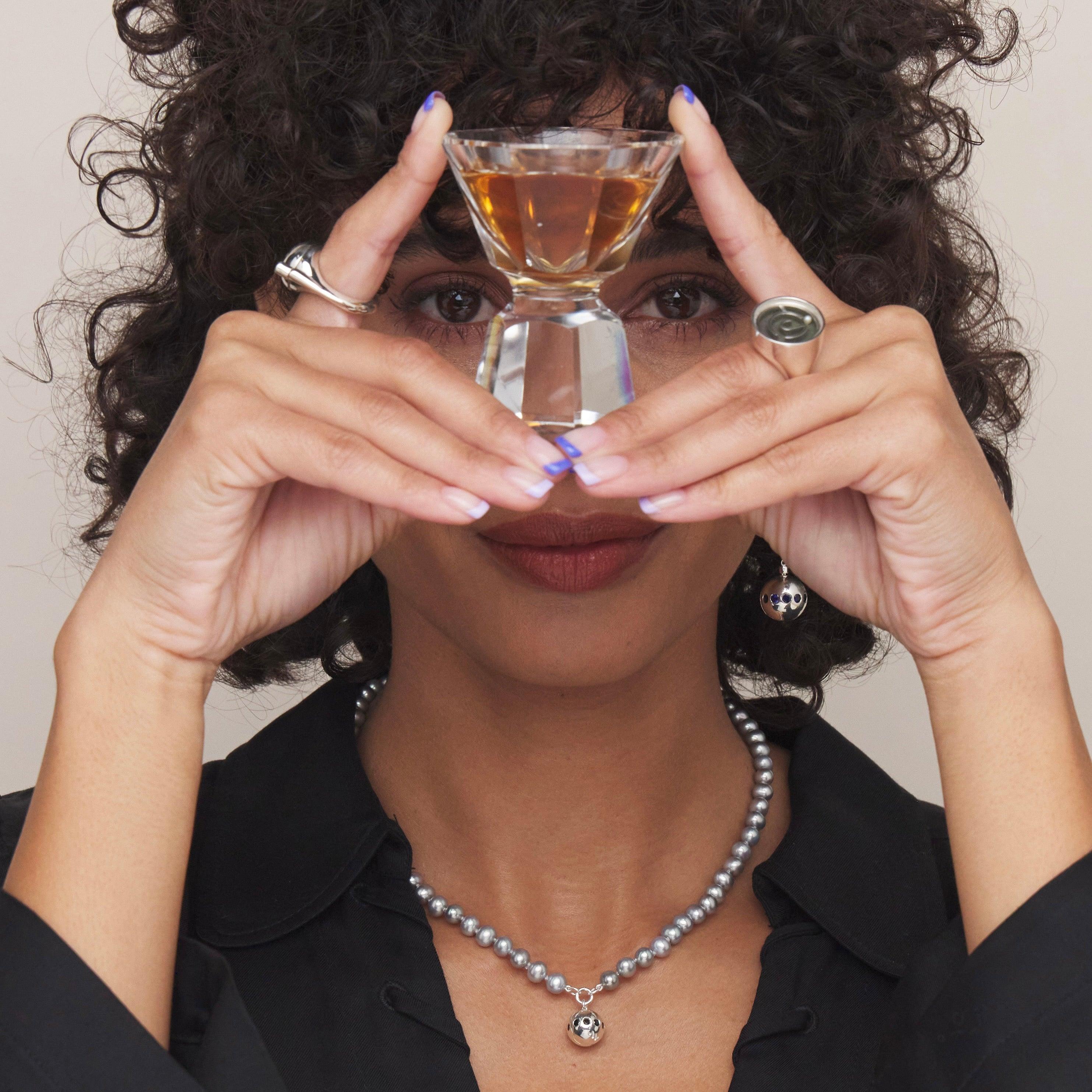 Nuni Noir Necklace - Monbouquette