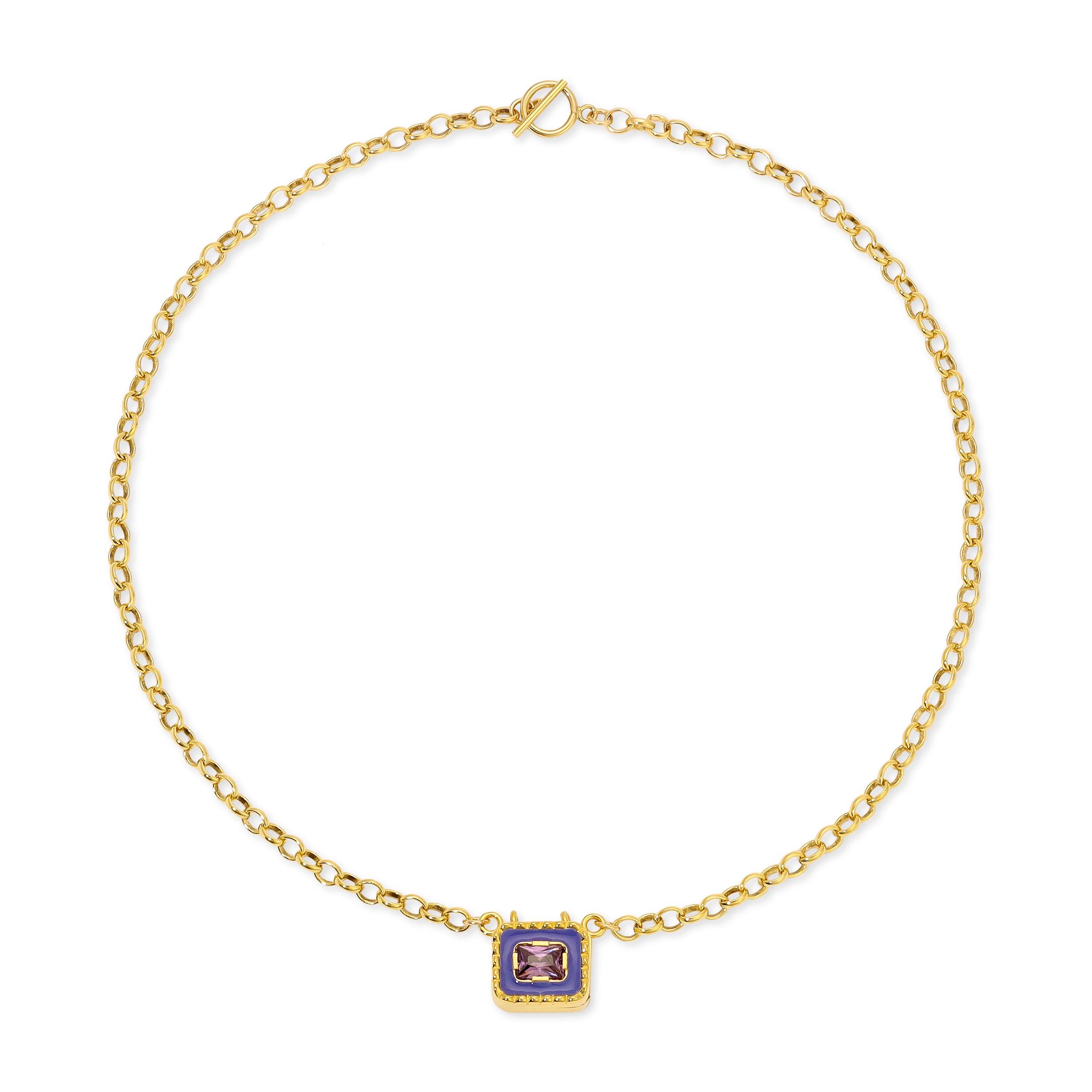 Snapback Mantra Locket - Monbouquette