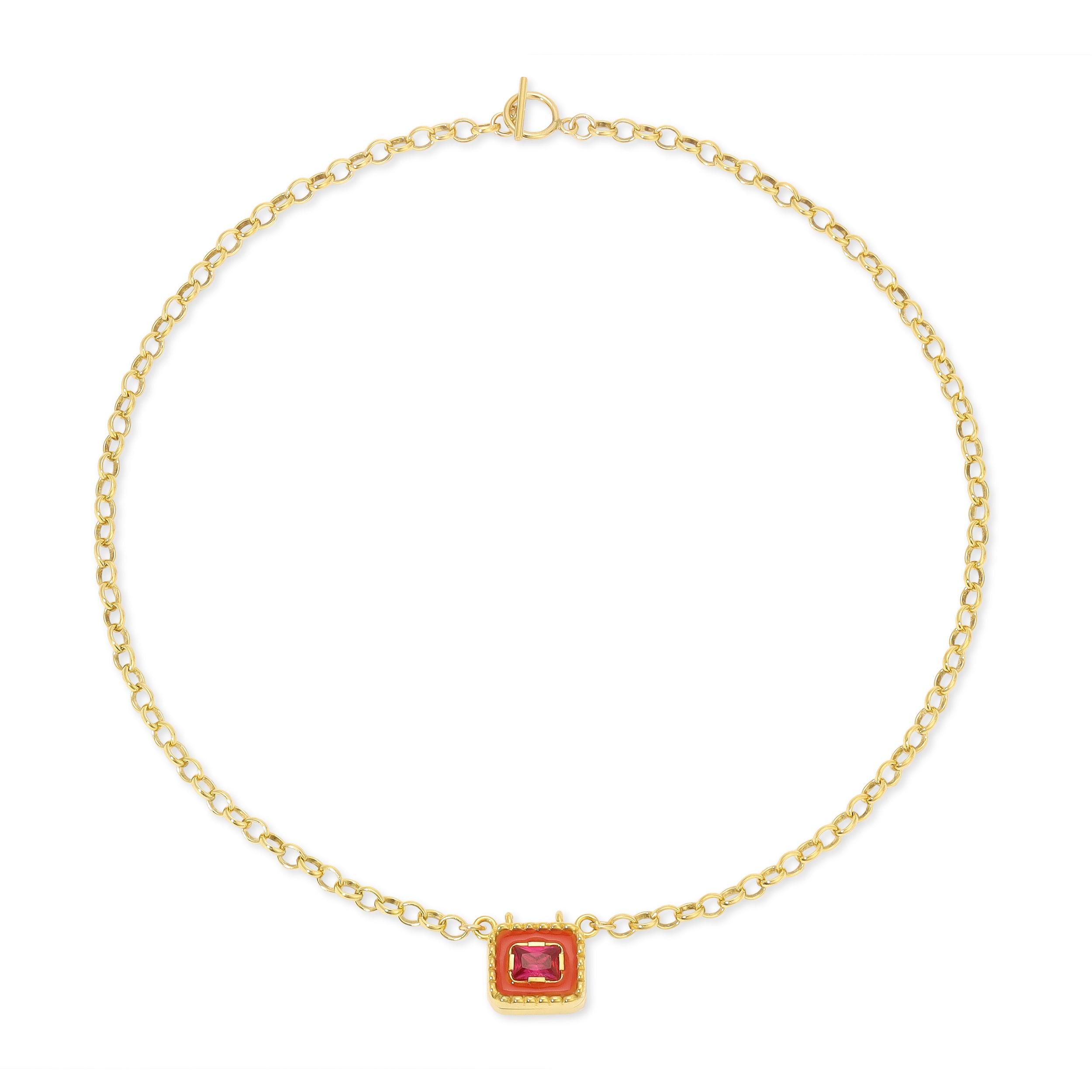 Snapback Mantra Locket - Monbouquette