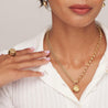 Mazie Mantra Locket - Monbouquette